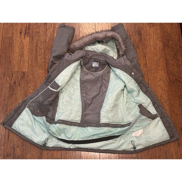 Mountain Warehouse Fur Trim Hooded Ski Jacket - Women’s Size 12 - Picture 8 of 11